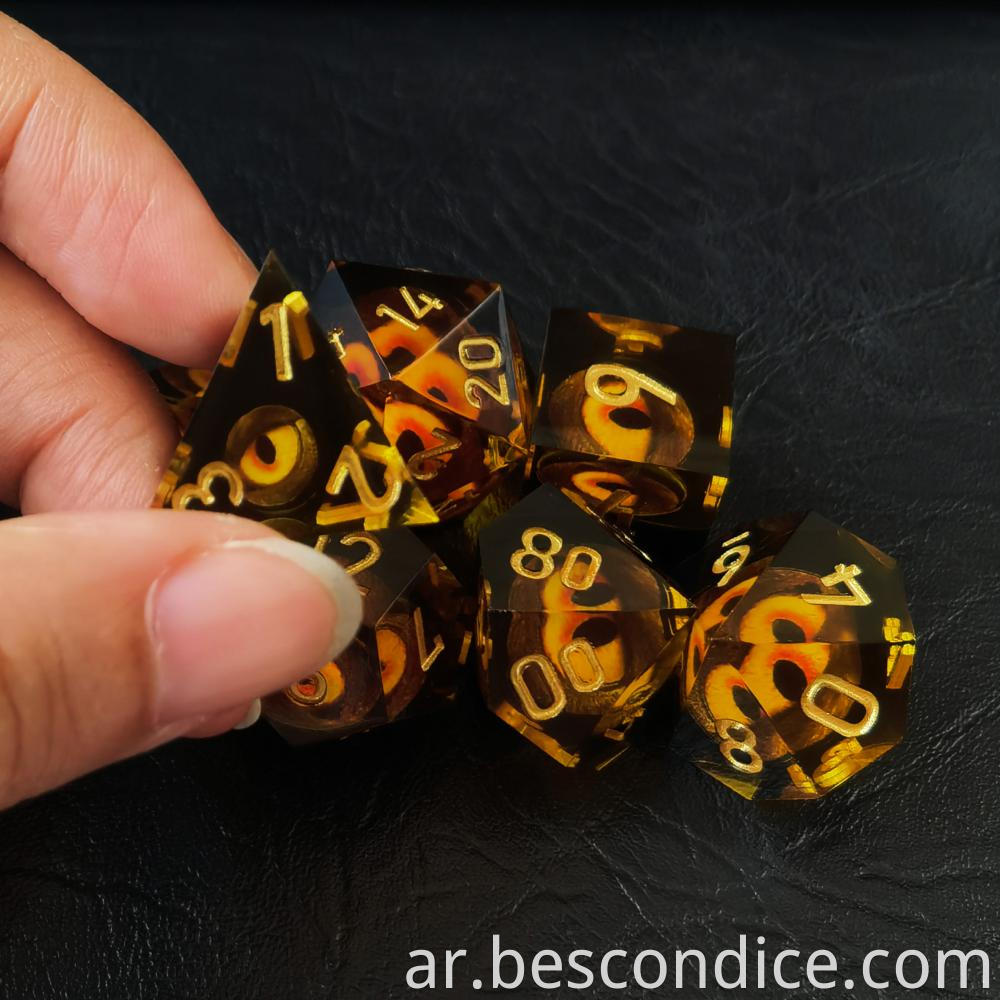 7 Piece Dungeons And Dragons Polyhedral Dnd Dice Set 2